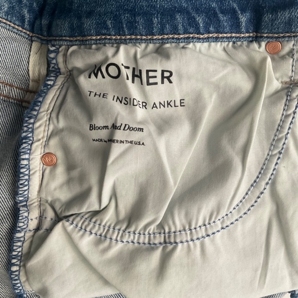 MOTHER The Insider Ankle in Bloom and Doom - Picture 11 of 11